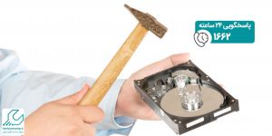تعمیر هارد ضربه خورده